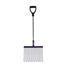 Red Gorilla Rubber Matting Fork - Short D Handle Red Gorilla Rubber Matting Fork - Short D Handle