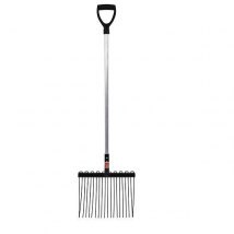 Red Gorilla Metal Shavings Fork - Long D Handle Red Gorilla Metal Shavings Fork - Long D Handle