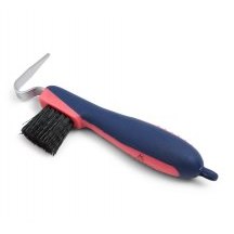 Cameo Equine Hoof Pick with Brush - Strawberry Pink Cameo Equine Hoof Pick with Brush - Strawberry Pink
