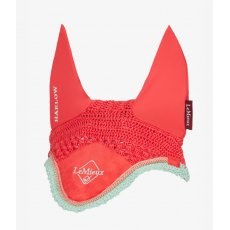 LeMieux Harlow Fly Hood - Coral Crush LeMieux Harlow Fly Hood - Coral Crush