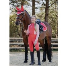 LeMieux Harlow Fly Hood - Coral Crush LeMieux Harlow Fly Hood - Coral Crush