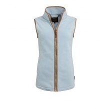 Holland Cooper Country Fleece Gilet - Pale Blue