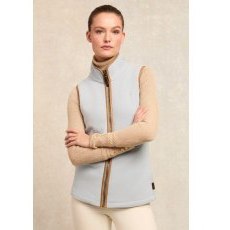 Holland Cooper Country Fleece Gilet - Pale Blue