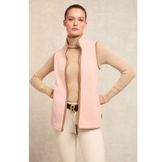 Holland Cooper Country Fleece Gilet - Soft Pink