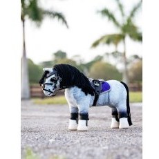 LeMieux Toy Pony Jump Saddle & Stud Girth - Black LeMieux Toy Pony Jump Saddle & Stud Girth - Black