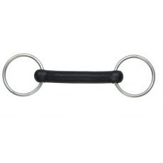 Shires Flexible Rubber Mouth Snaffle