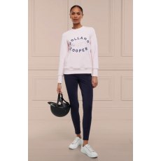 Holland Cooper Crystal Crew Neck Sweat - Blush
