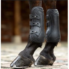 LeMieux Capella 3 Strap Tendon Boots - Black
