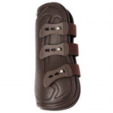 LeMieux Capella 3 Strap Tendon Boots - Brown