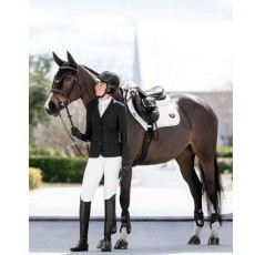 LeMieux Puissance Suede CC Pad - White LeMieux Puissance Suede CC Pad - White
