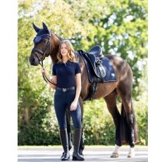 LeMieux Puissance Suede Dressage Pad - Navy LeMieux Puissance Suede Dressage Pad - Navy