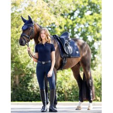 LeMieux Puissance Suede Dressage Pad - Navy