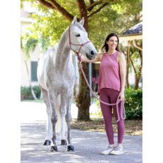 LeMieux Rope Halter - Blossom