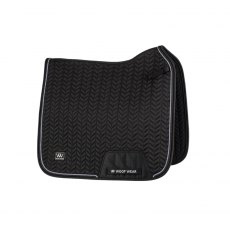 Woof Wear Herringbone Dressage Pad - Black