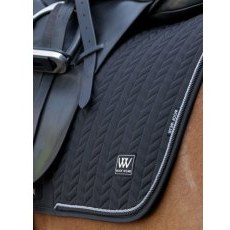 Woof Wear Herringbone Dressage Pad - Black Woof Wear Herringbone Dressage Pad - Black