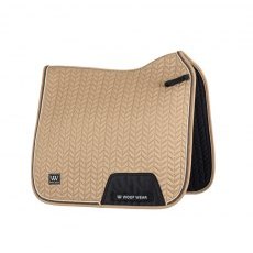 Woof Wear Herringbone Dressage Pad - Caramel