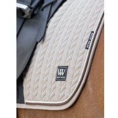 Woof Wear Herringbone Dressage Pad - Caramel