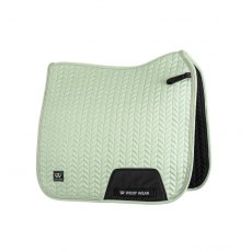 Woof Wear Herringbone Dressage Pad - Sage