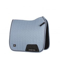 Woof Wear Herringbone Dressage Pad - Steel Blue Woof Wear Herringbone Dressage Pad - Steel Blue