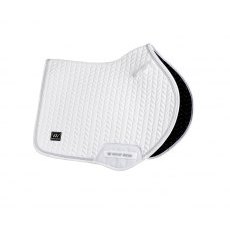 Woof Wear Herringbone CC Pad - White Woof Wear Herringbone CC Pad - White