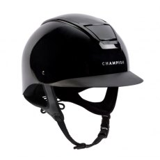 Champion Insight Peaked Helmet - Metallic Black