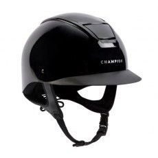 Champion Insight Peaked Helmet - Metallic Black Champion Insight Peaked Helmet - Metallic Black