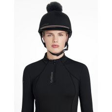 LeMieux Classique Pom Hat Silk - Black