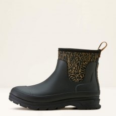 Ariat Kelmarsh Shortie - Black/Ocelot Print