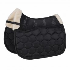 Eskadron Glossy Evo Wool Dressage Saddlecloth - Black