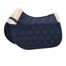 Eskadron Glossy Evo Wool Jump Saddlecloth - Navy