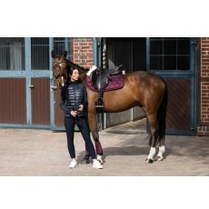 Eskadron Glossy Evo Wool Jump Saddlecloth - Blackberry Eskadron Glossy Evo Wool Jump Saddlecloth - Blackberry