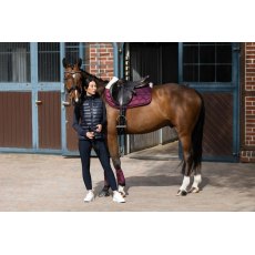 Eskadron Glossy Evo Wool Jump Saddlecloth - Blackberry