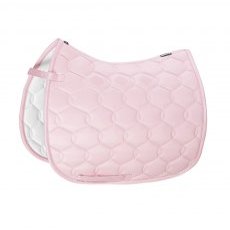Eskadron Glossy Wave Dressage Saddlecloth - Powder Rose Eskadron Glossy Wave Dressage Saddlecloth - Powder Rose