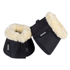 Eskadron Faux Fur Bell Boots - Navy