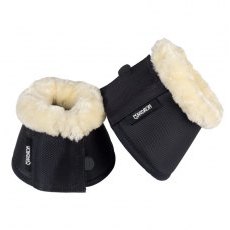 Eskadron Faux Fur Bell Boots - Navy