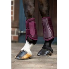 Eskadron Mesh Duplex Tendon Boots - Blackberry