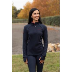 LeMieux Frances Quarter Zip Fleece - Navy