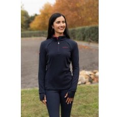 LeMieux Frances Quarter Zip Fleece - Navy LeMieux Frances Quarter Zip Fleece - Navy