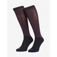 LeMieux Competition Socks (2 Pack) - Damson