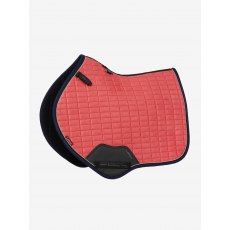 LeMieux Suede Close Contact Square - Cranberry