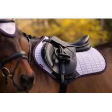 LeMieux Suede Close Contact Square - Lilac