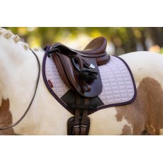 LeMieux Mini Suede Close Contact Square - Lilac