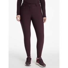 LeMieux Isabelle Full Seat Breeches - Damson