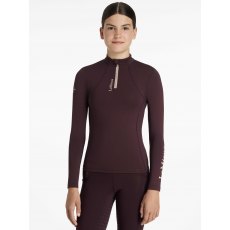 LeMieux Young Rider Base Layer - Damson