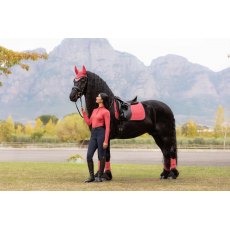 LeMieux Classic Fly Hood - Cranberry