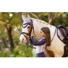 LeMieux Mini Classic Fly Hood - Lilac LeMieux Mini Classic Fly Hood - Lilac