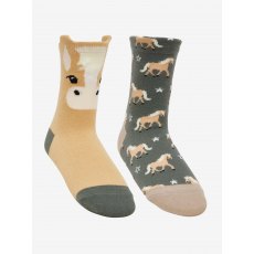 LeMieux Mini Character Socks - Haflinger