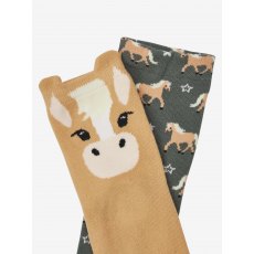 LeMieux Mini Character Socks - Haflinger