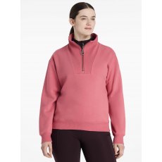 LeMieux Keira 1/4 Zip Sweat - Cranberry