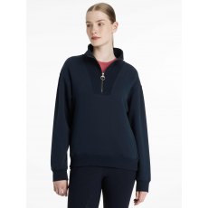 LeMieux Keira 1/4 Zip Sweat - Navy
